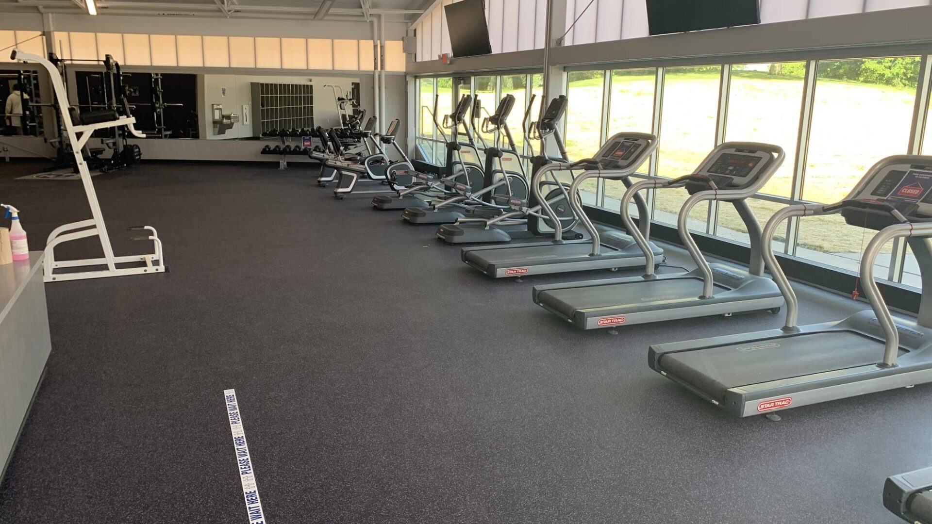 Gymnasium at Rosecrance Griffin Williamson Campus in Rockford, Illinois