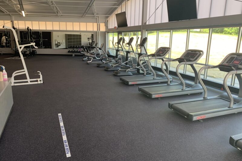 Gymnasium at Rosecrance Griffin Williamson Campus in Rockford, Illinois