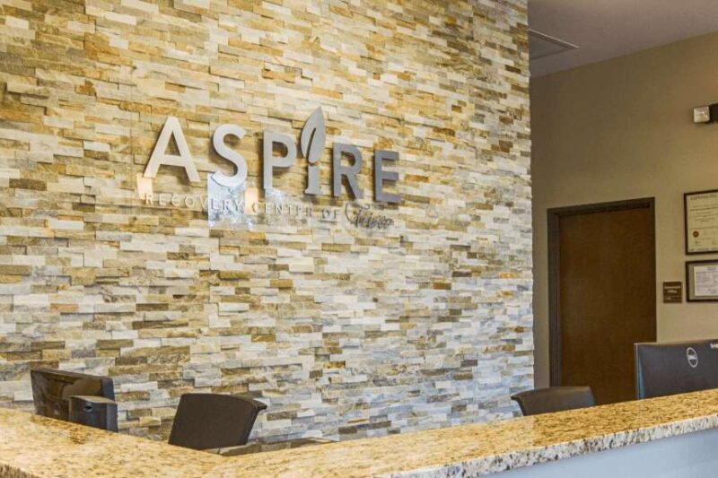 Front desk at Aspire Recovery Center of Frisco