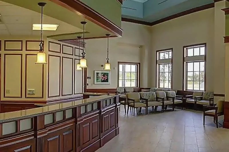 Waiting area inside North Tampa Behavioral Health