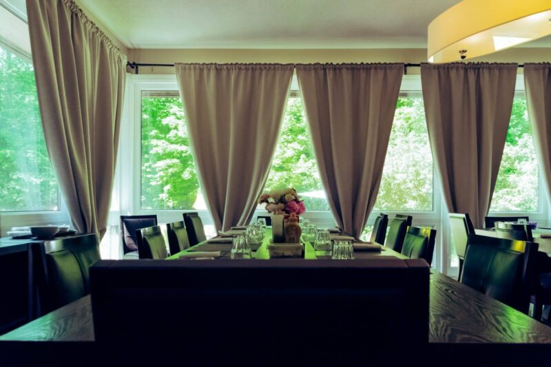 Dining room at Trafalgar Addiction Treatment Centre in Erin, Ontario