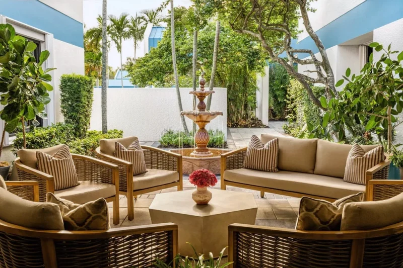 Patio at Headwaters at Hanley Center in West Palm Beach, Florida