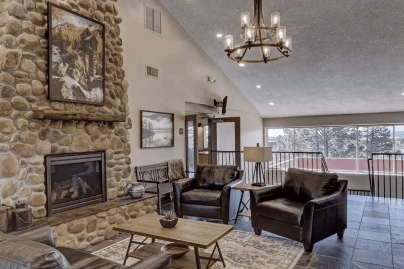 Lobby at Mountain Springs Recovery in Monument, Colorado