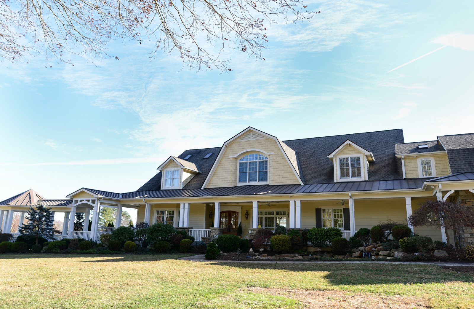 Silver Ridge Recovery estate exterior in Mills River, North Carolina