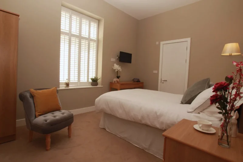 Single bedroom at Parkland Place North Wales in Old Colwyn