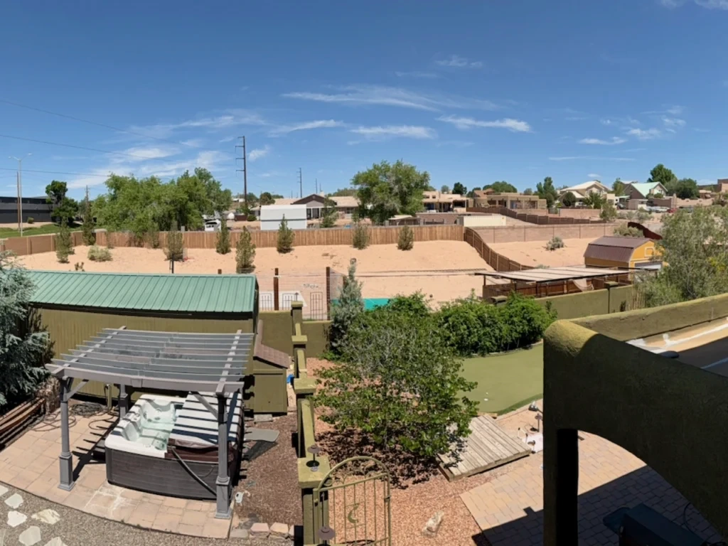 Aerial view of the Icarus Behavioral Health facility in New Mexico