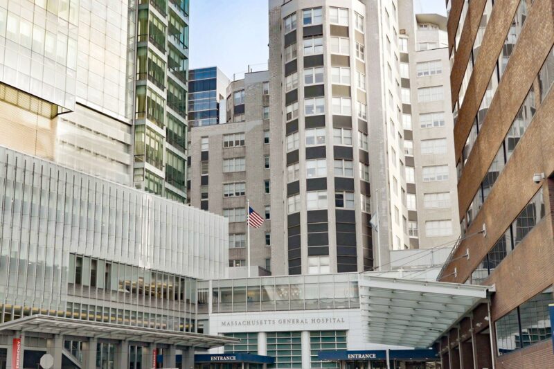 Main campus of Massachusetts General Hospital in Boston