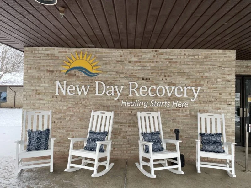 New Day Recovery facility entrance in Niles, Ohio