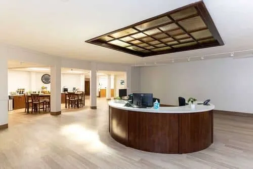 Reception and common area at Arista Recovery's Paola campus