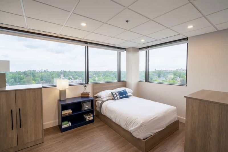 Private bedroom at CuraWest in Denver