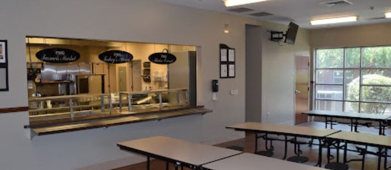Cafeteria at Raleigh Oaks Behavioral Health