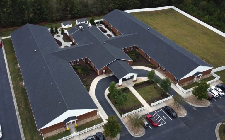 Aerial view of Iron Bridge Recovery Center in Chester, Virginia