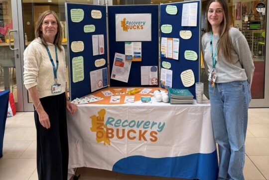 One Recovery Bucks staff at the Nurture and Support Ladies Wellbeing Event in Aylesbury
