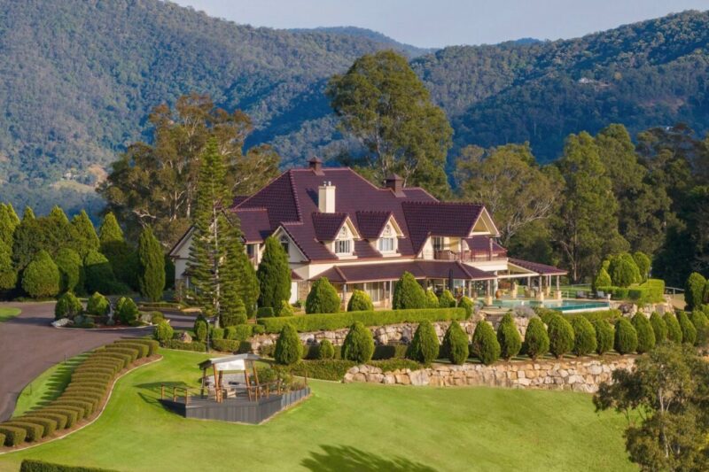 The Summit residence at The Banyans in the Brisbane hinterland