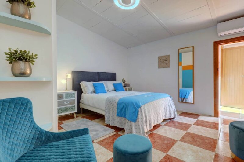 Client bedroom at Villa Paradiso Spain