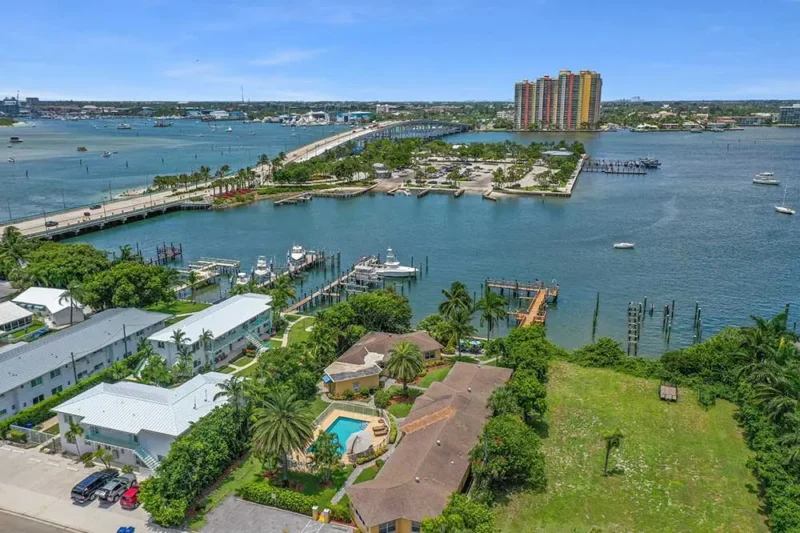 Ambrosia Treatment Center's Singer Island campus beside the Intracoastal Waterway