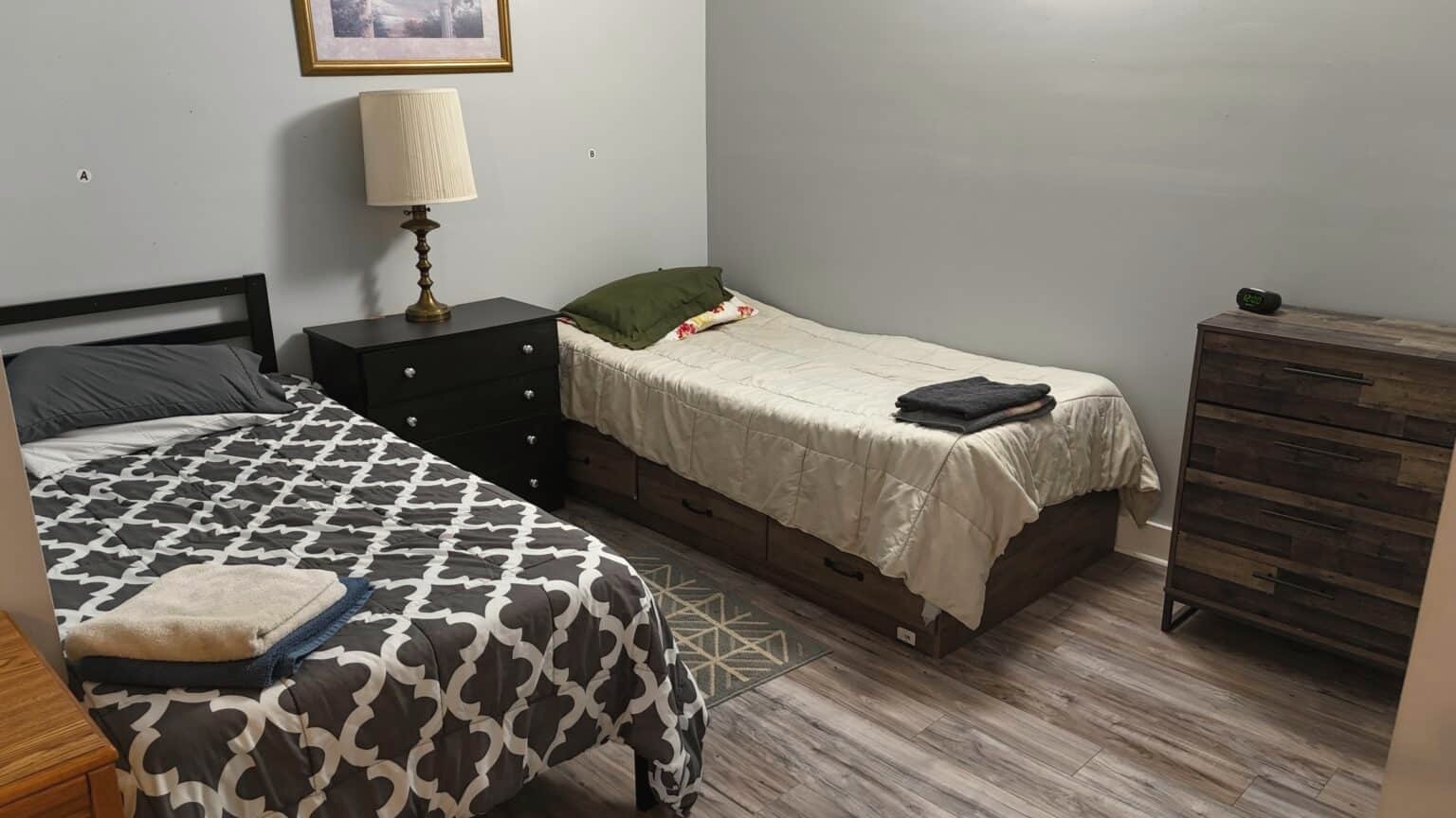 Shared bedroom at Asheville Recovery Center in North Carolina