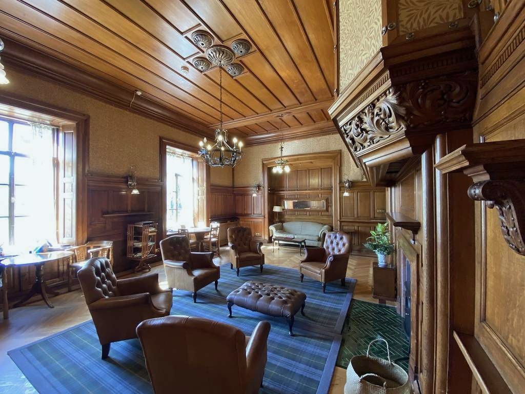 Quiet room at Castle Craig residential rehabilitation center in Scotland