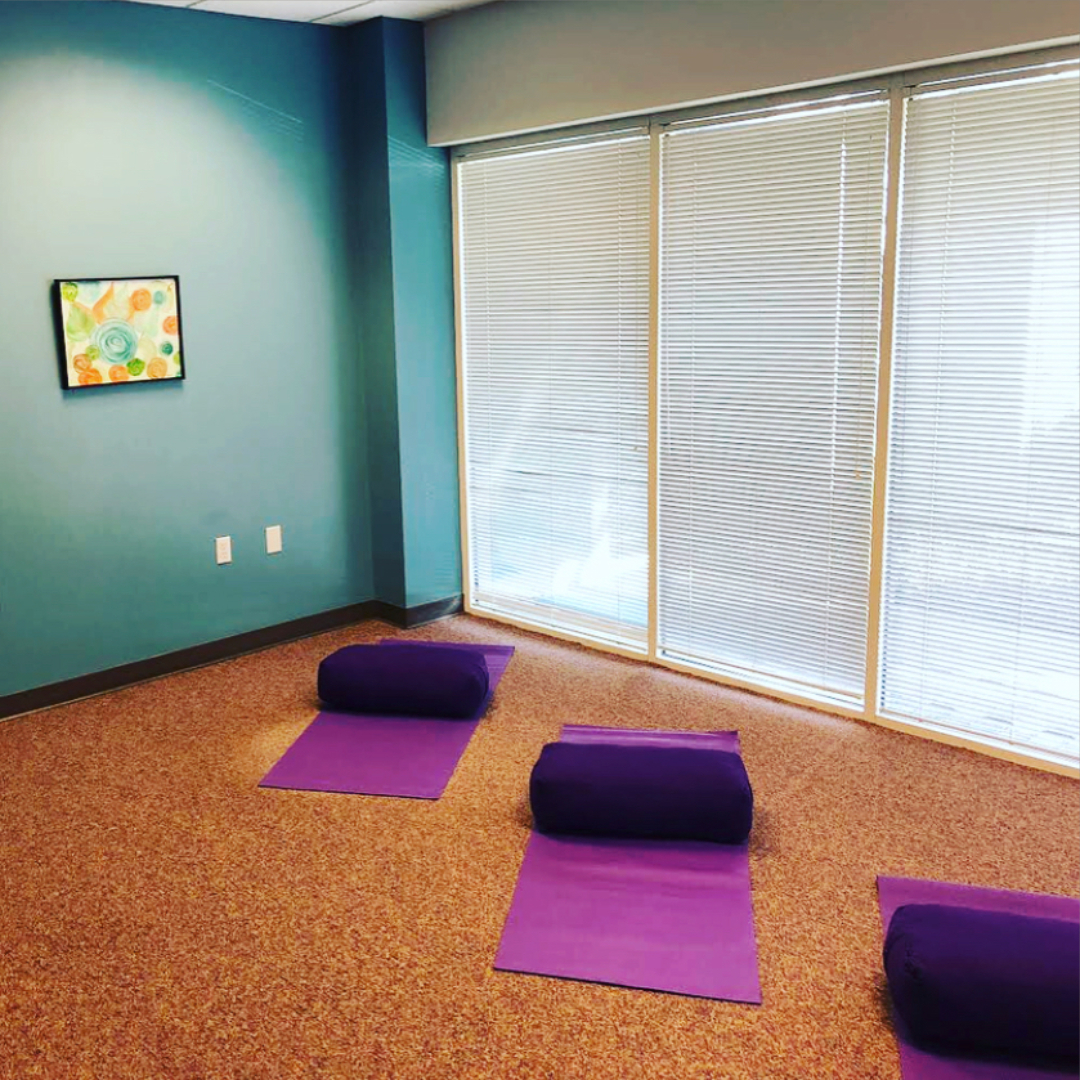 Yoga room at Coalition Recovery’s Tampa treatment facility