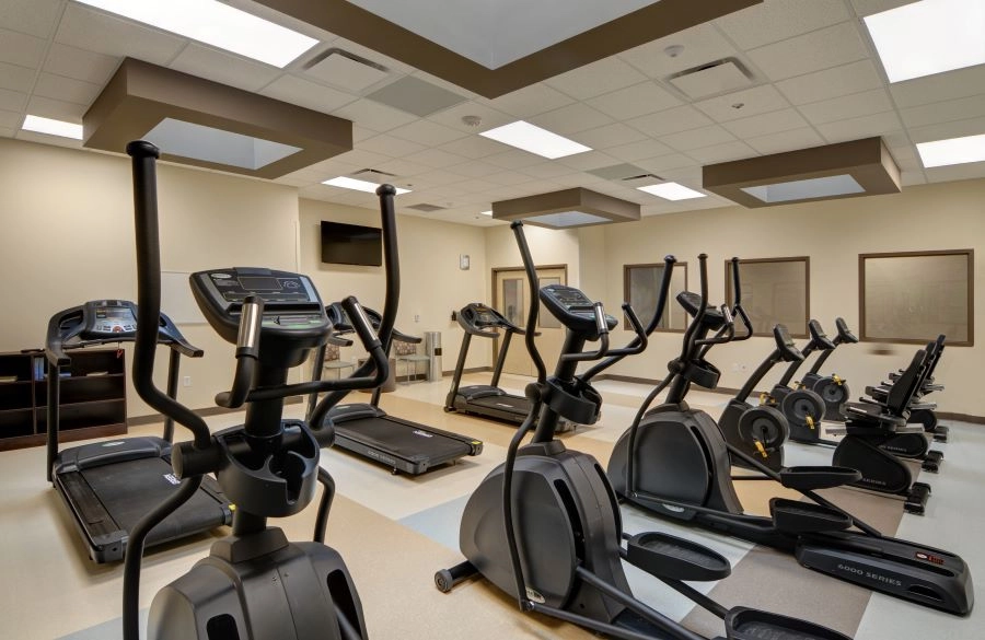 Fitness room at Copper Springs in Avondale, Arizona