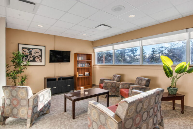 Common room at EHN Bellwood Toronto