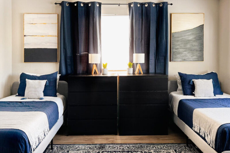 Shared bedroom at Genesis House in Lake Worth, Florida