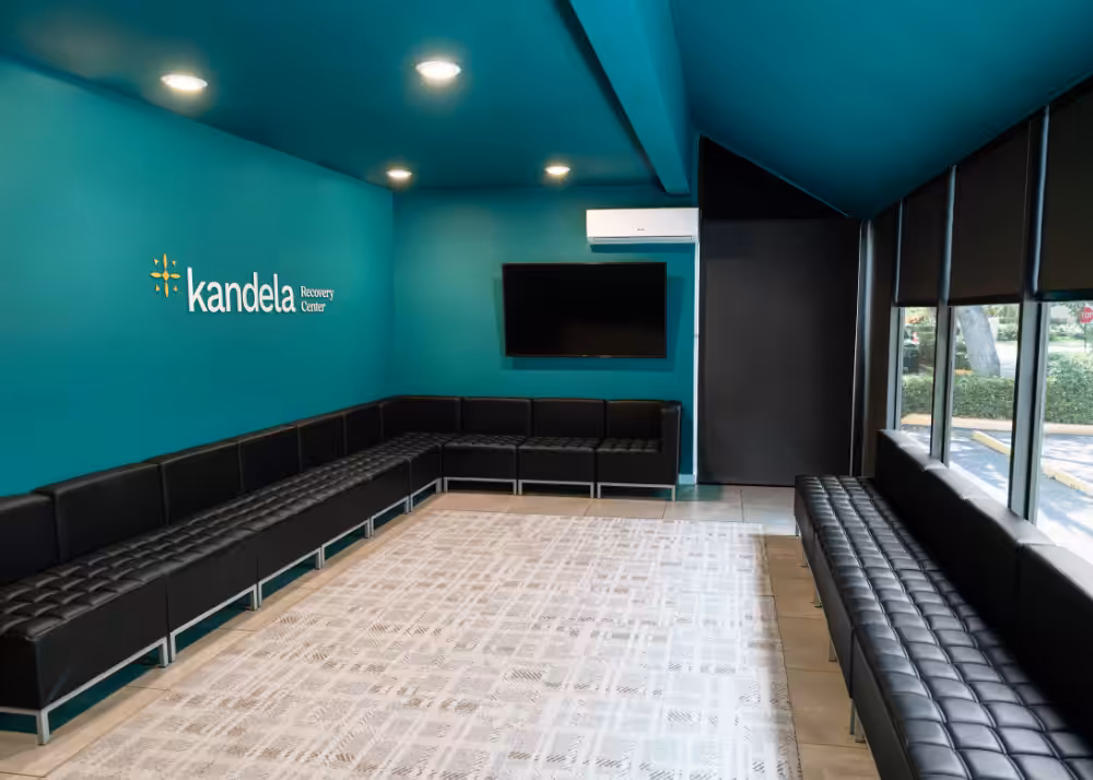Group room at Kandela Recovery Center in Boca Raton, Florida