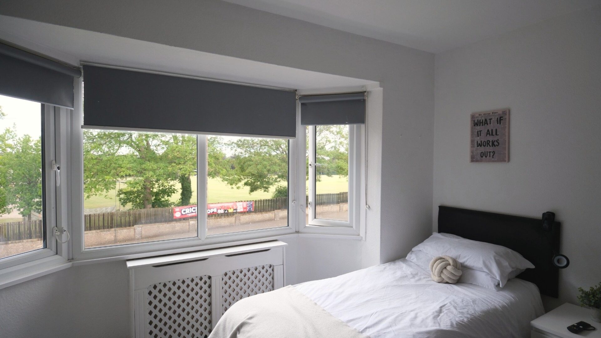 Private bedroom at Liberty House Clinic in Luton, England