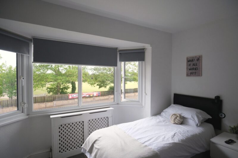 Private bedroom at Liberty House Clinic in Luton, England