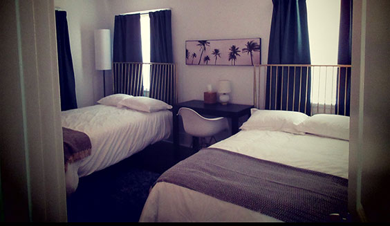 Interior of Mariposa Detox Center in Los Angeles