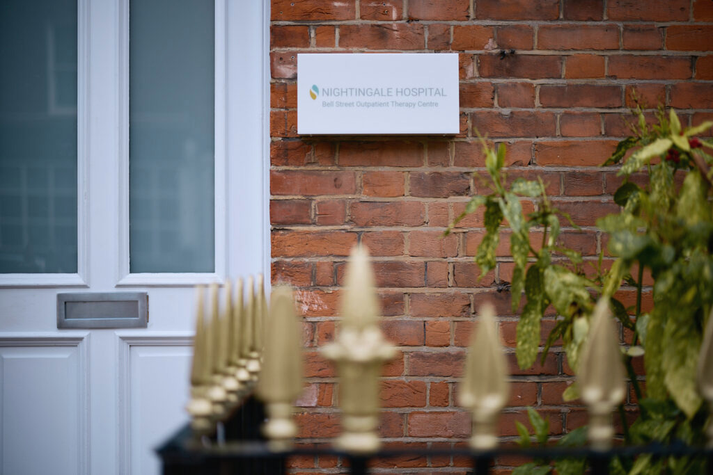 Outpatient therapy centre at Nightingale Hospital in London