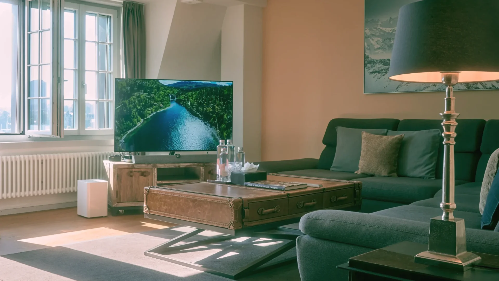 Interior of a Paracelsus Recovery residence in Zurich