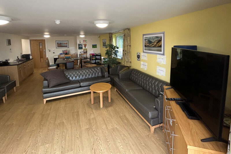 Communal area at Priory Hospital Altrincham