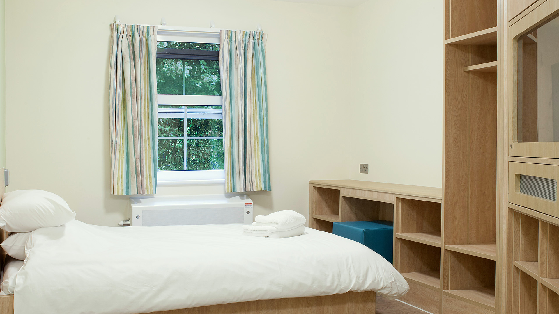 Bedroom at Priory Hospital Chelmsford