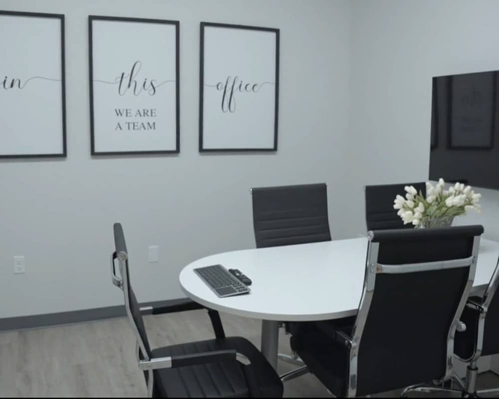 Meeting room at Rockland Recovery Treatment Center in Braintree, Massachusetts
