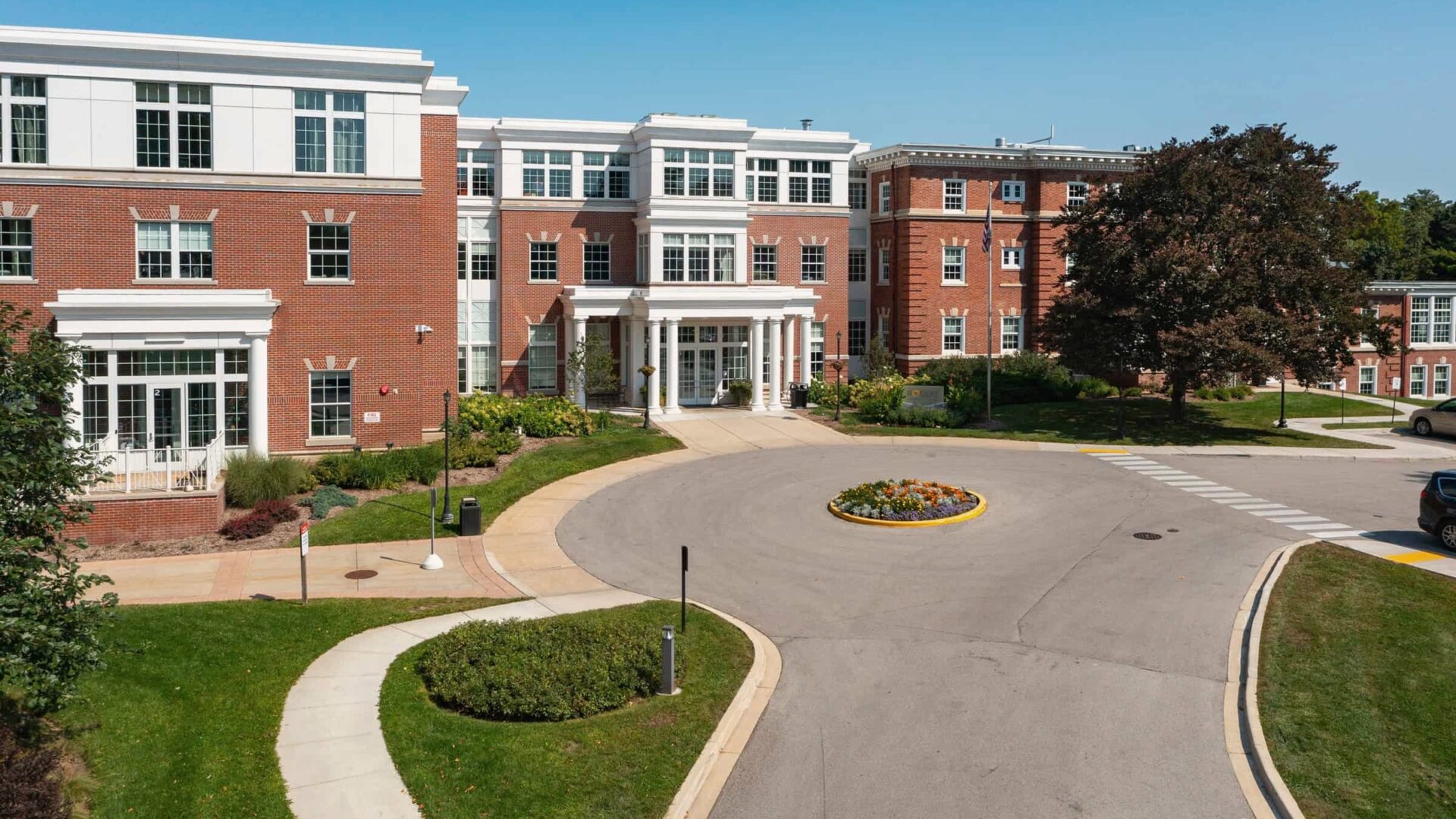 Main building at Rogers Behavioral Health in Oconomowoc, Wisconsin