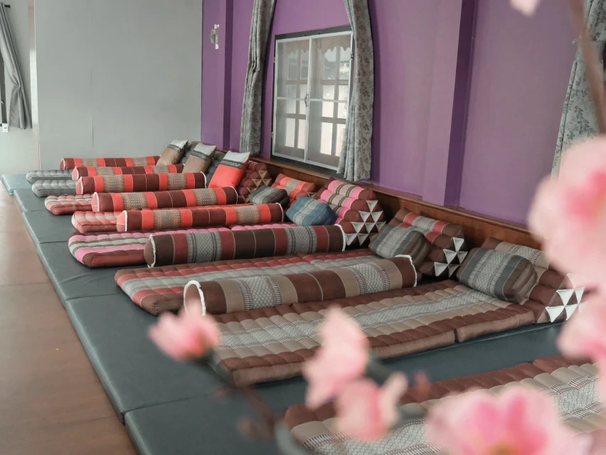 Meditation room at Siam Rehab in Chiang Rai, Thailand