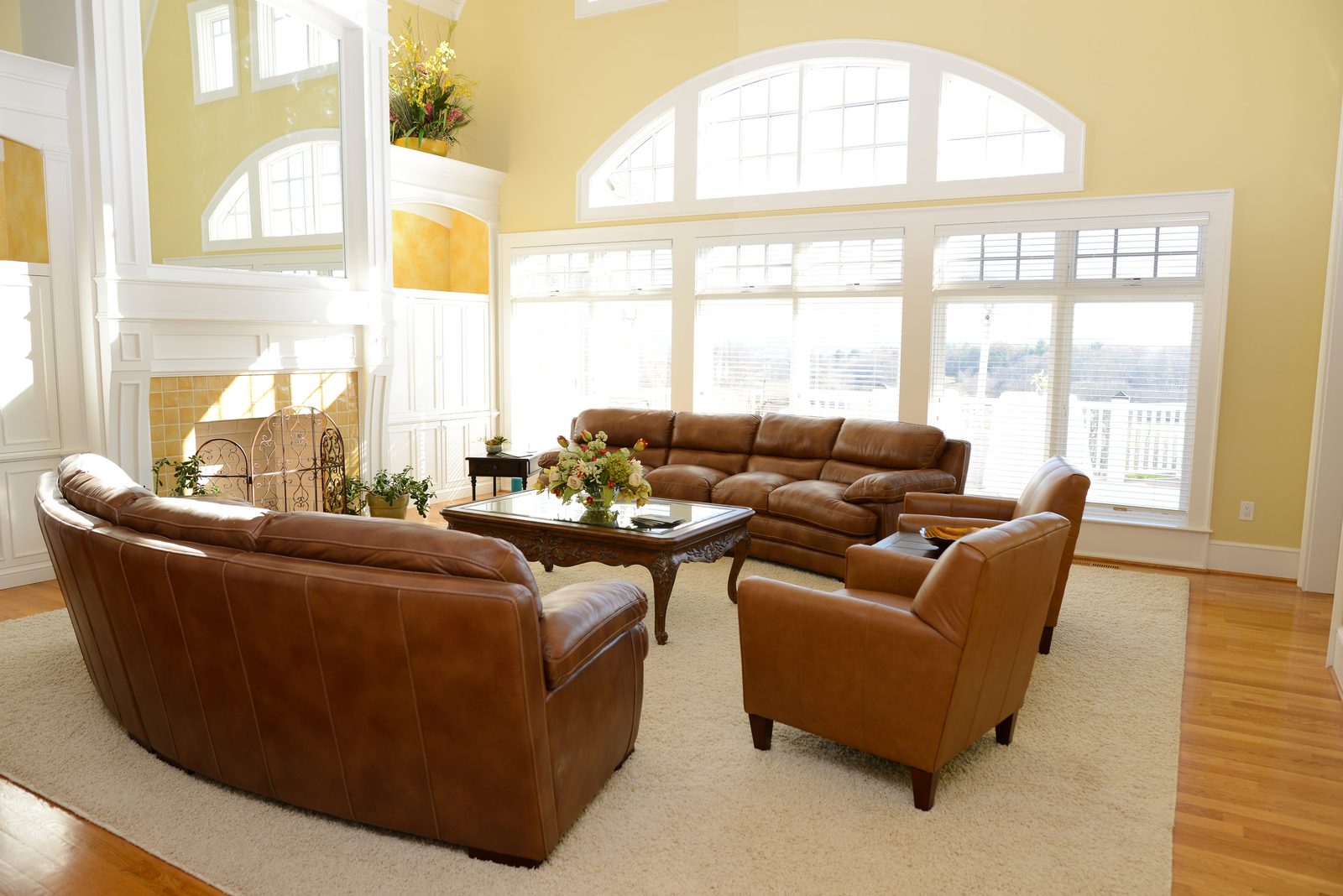 Common room at Silver Ridge Recovery in Mills River, North Carolina