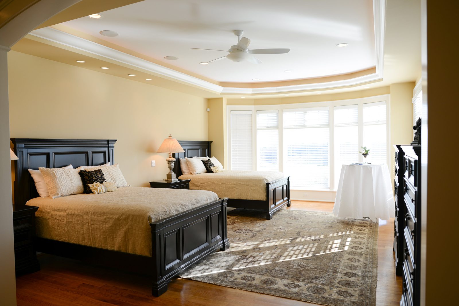 Guest room at Silver Ridge Recovery in Mills River, North Carolina