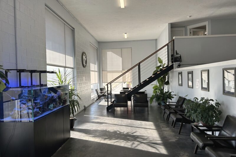 Lobby at Stewards of Recovery 1st Street outpatient center