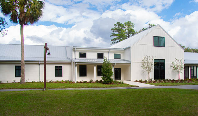 Interior space at The Refuge treatment campus in Ocklawaha, Florida