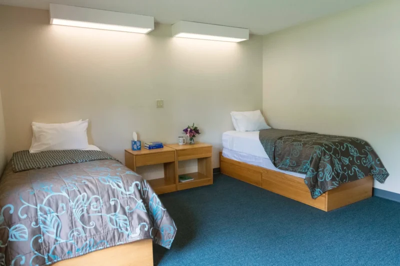 Patient bedroom at Tully Hill Treatment and Recovery