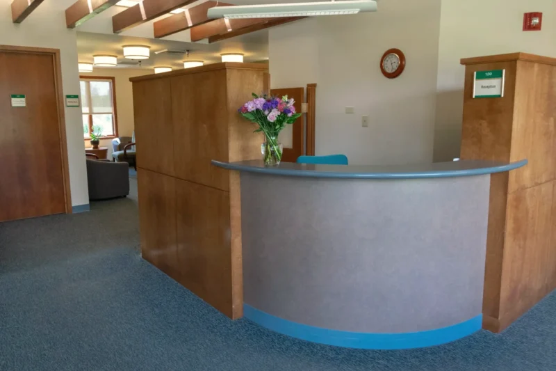Reception area at Tully Hill Treatment and Recovery