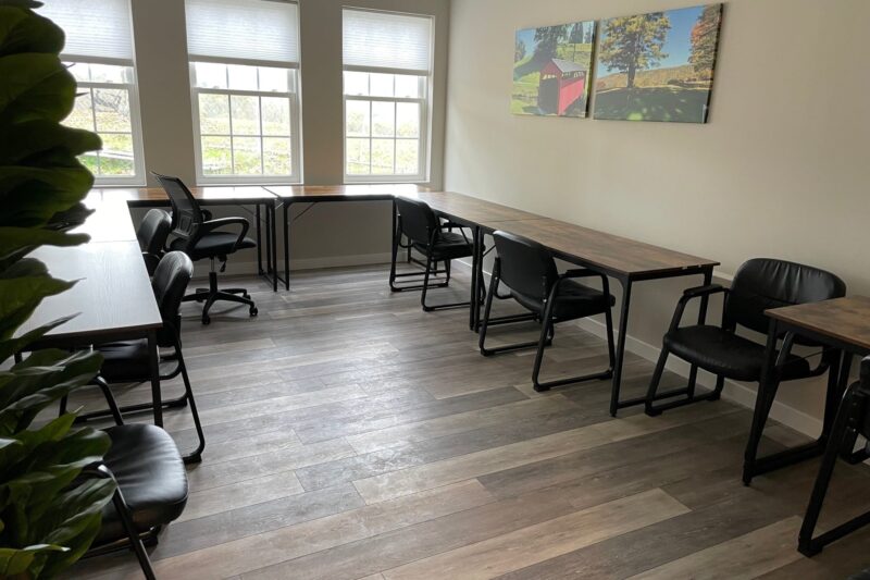 Conference room at Water Gap Wellness in East Stroudsburg