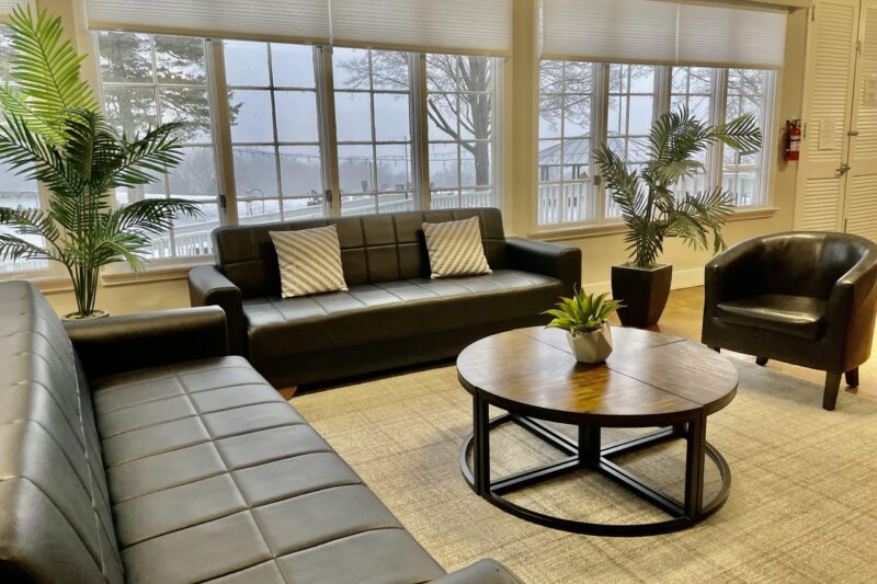 Lounge at Water Gap Wellness in East Stroudsburg