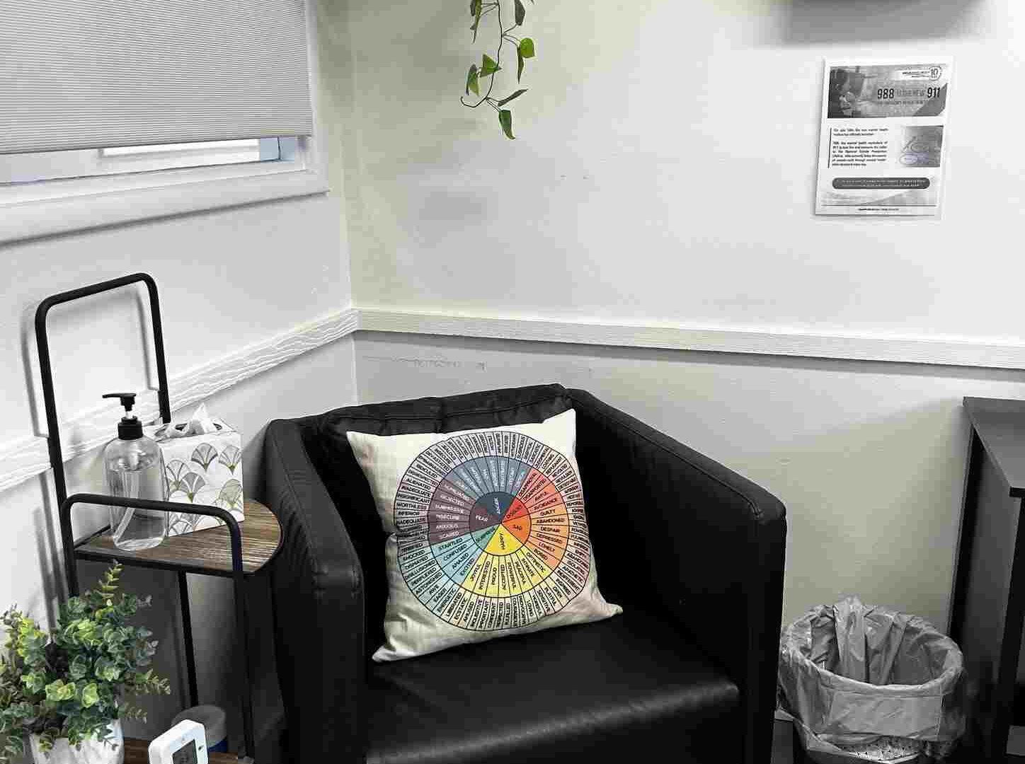 Counselling office at AKUA Strong Long Beach outpatient center in Long Beach, California