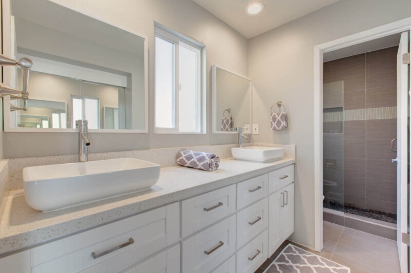 Bathroom in a La Jolla Recovery residential treatment facility in San Diego