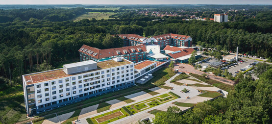 Schoen Clinic Bad Bramstedt mental health hospital campus in Germany