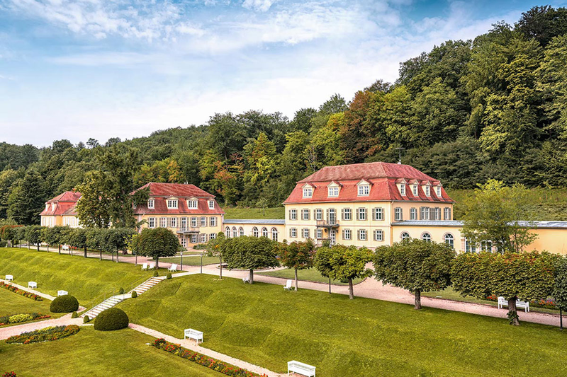 LIMES Schlossklinik Fürstenhof buildings and landscaped grounds in Bad Brückenau