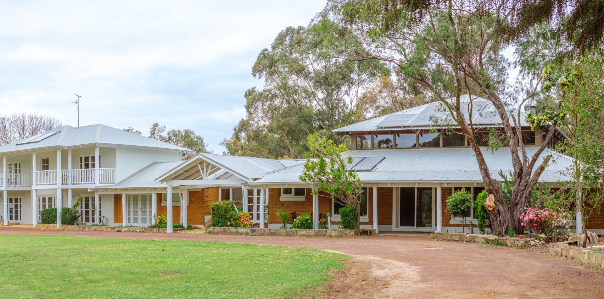 Six Seasons Recovery residence and landscaped grounds in the Margaret River region